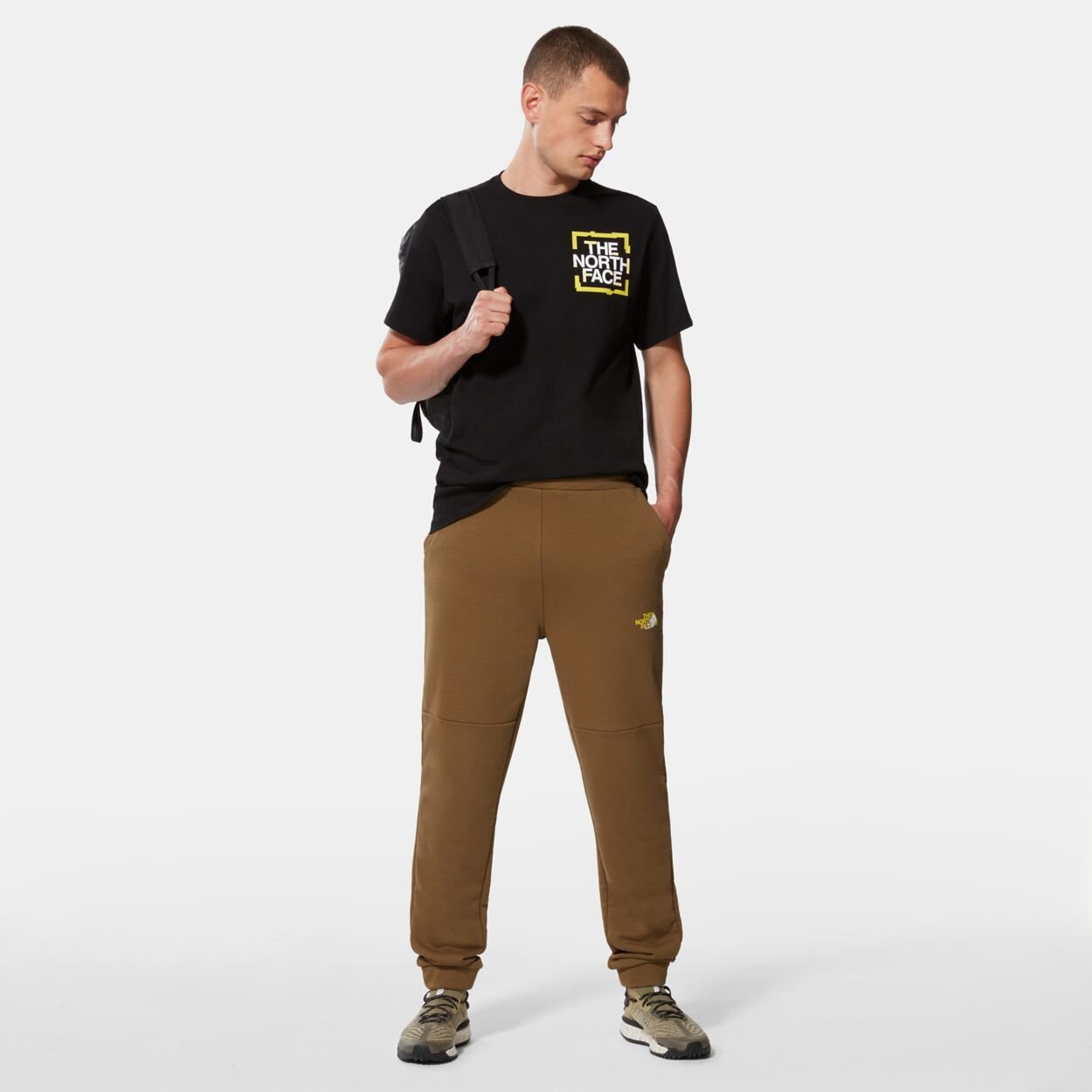 The Northface Box Logo Tee - Black - Brand Store