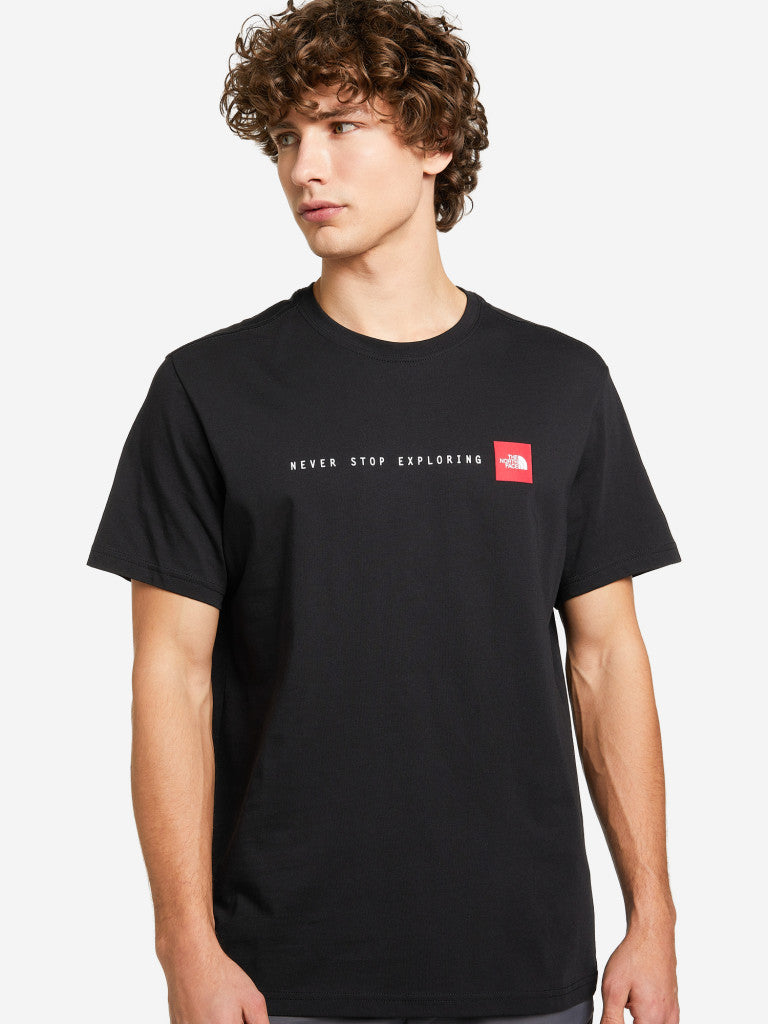 The North Face Never Stop Exploring Black T-Shirt - Brand Store