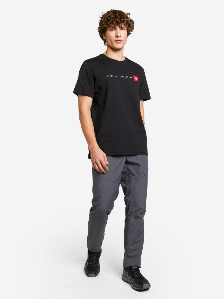 The North Face Never Stop Exploring Black T-Shirt - Brand Store