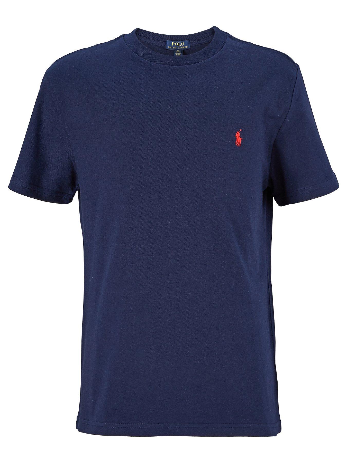 Polo Embroidered Logo T-Shirt  Navy Blue