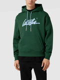 Lacoste Signature Pullover Hoodie - Green