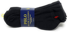 Cotton Blend Crew Sock - Black