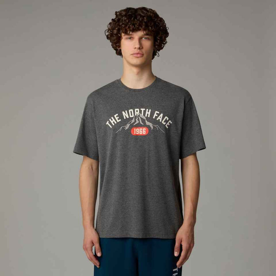 تي شيرت Northface Varsity Graphic Tee - رمادي
