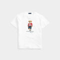 Boys Polo Bear Sport Shirt - White
