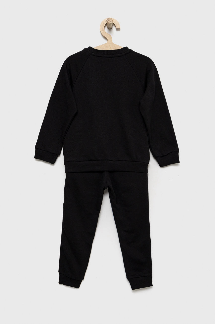 Adidas Fleece Tracksuit Set - Black