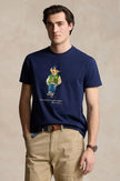 Polo Bear Cap Logo Tee - Navy - Brand Store