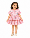 Pinola Meadow Bloom Layered Frock - Beige