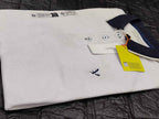 American Eagle Pique Polo - White
