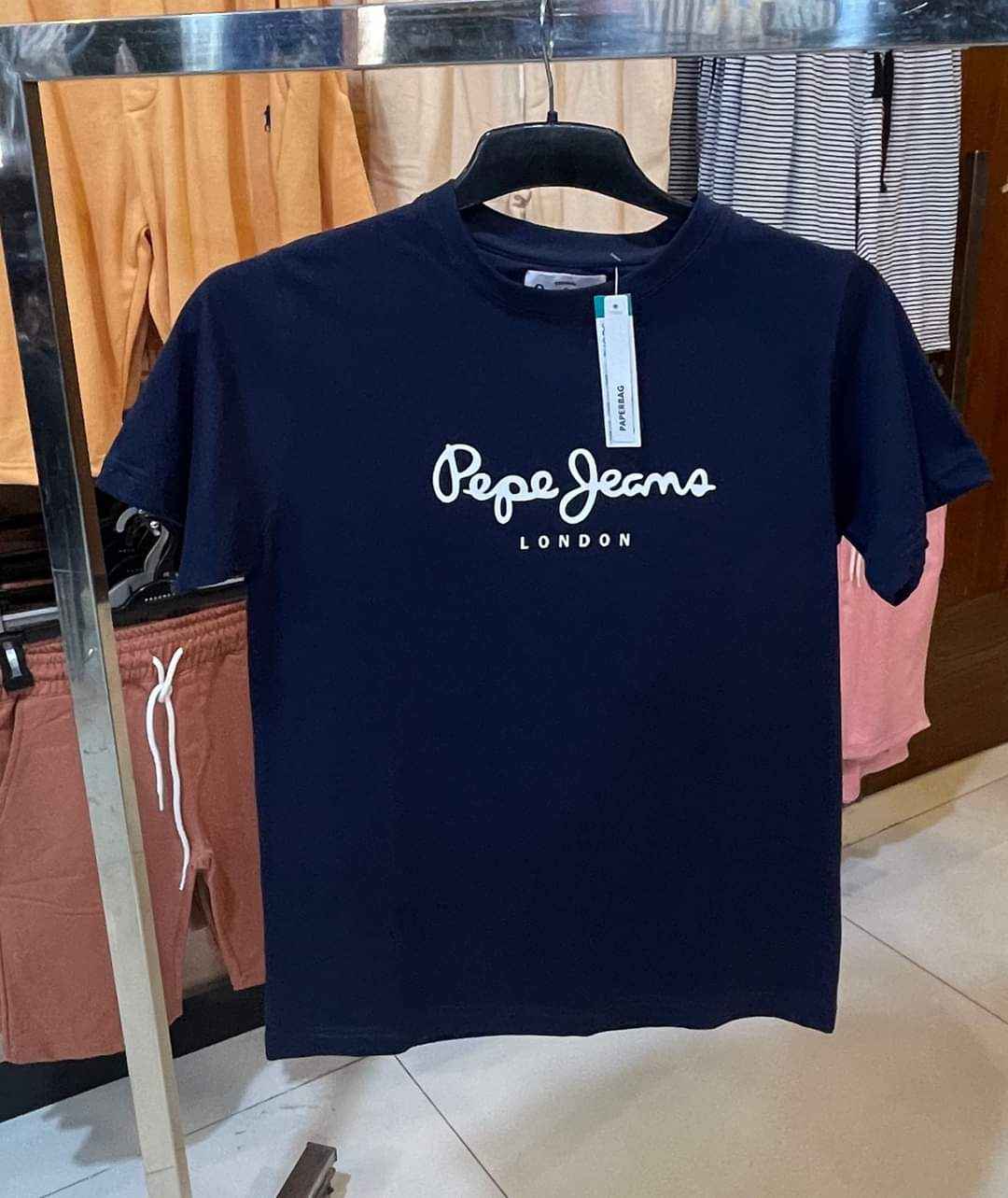Pepe Jeans Signature Tee - Night Blue
