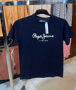 Pepe Jeans Signature Tee - Night Blue