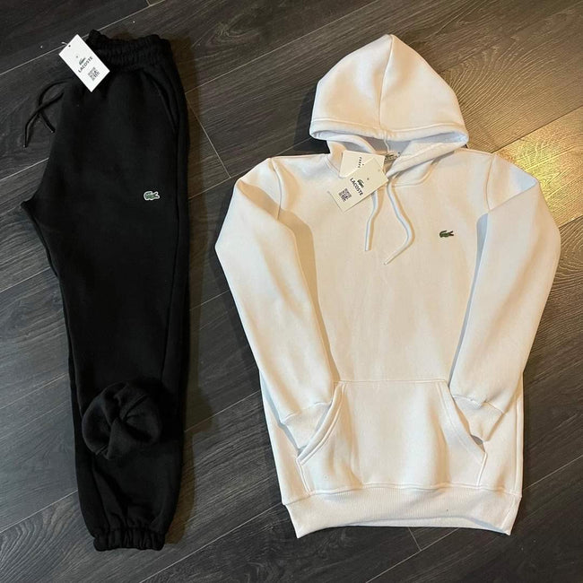 Lacoste Witners Tracksuit - White/Black - Brand Store