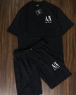 A|X Black Shorts-Tee Set - Brand Store