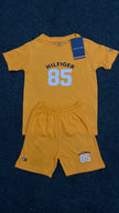 TH Kids 2 Piece Short Set - Light Orange