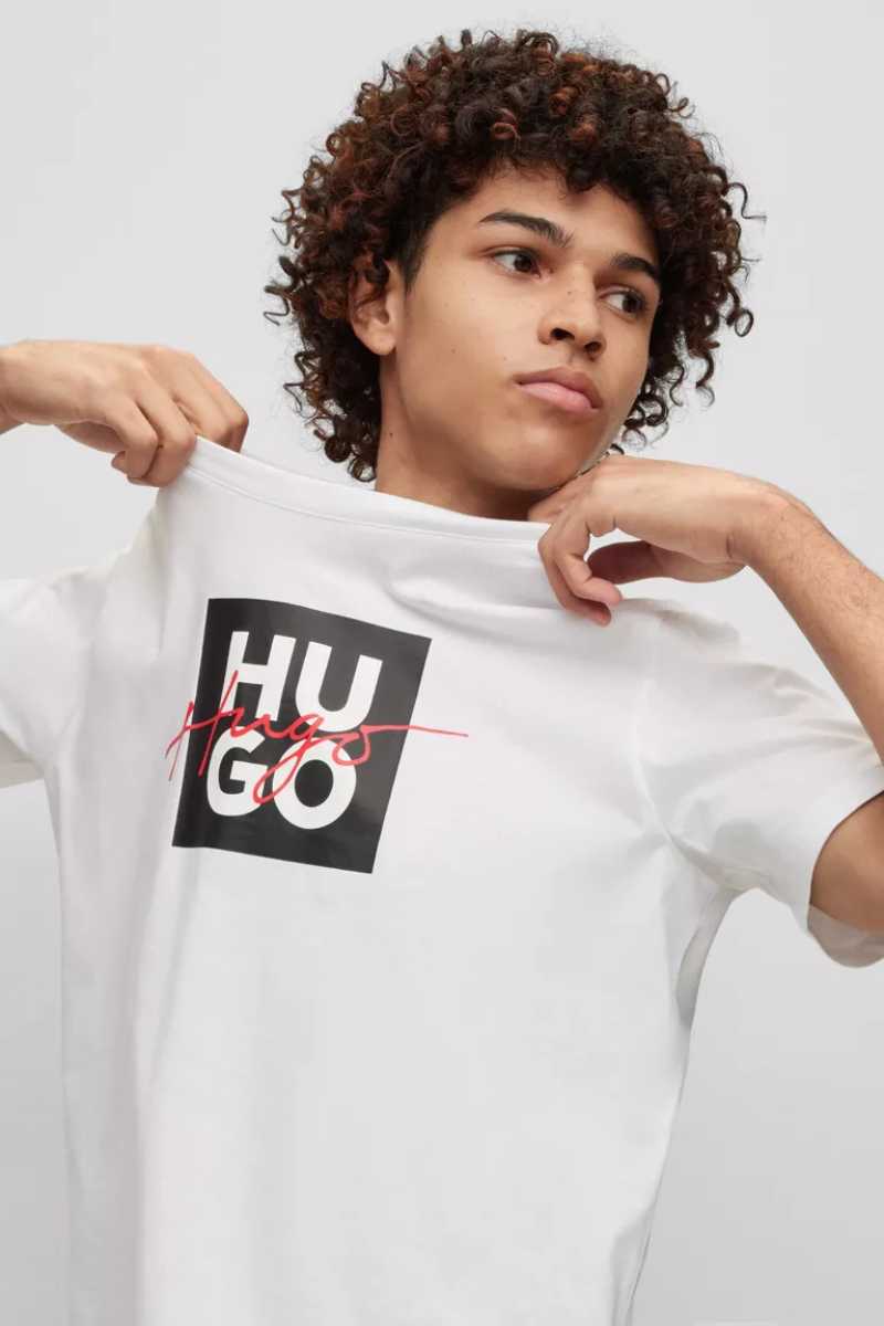 Hugo Boss Dalpaca T Shirt - White - Brand Store