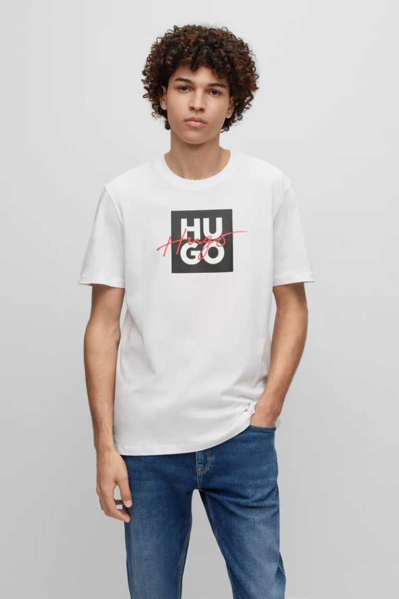 Hugo Boss Dalpaca T Shirt - White - Brand Store
