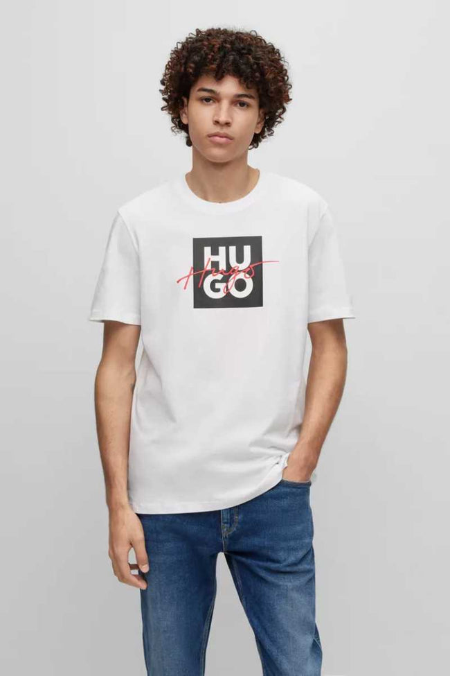 Hugo Boss Dalpaca T Shirt - White - Brand Store