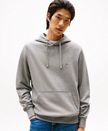 Tommy H Classic Logo Hoodie - Grey - Brand Store