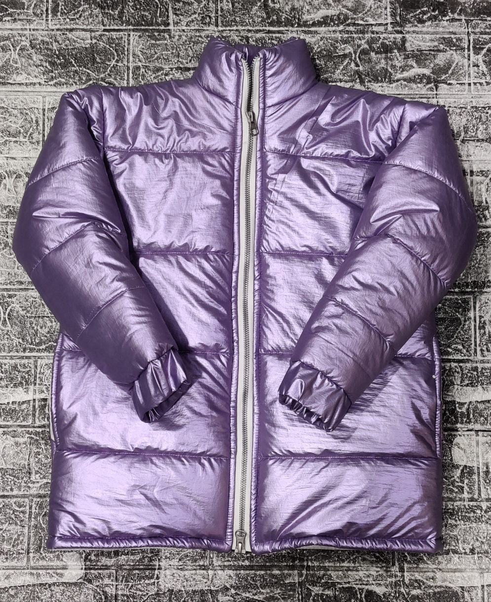 GAP Kids Puffer Jacket -  Purple