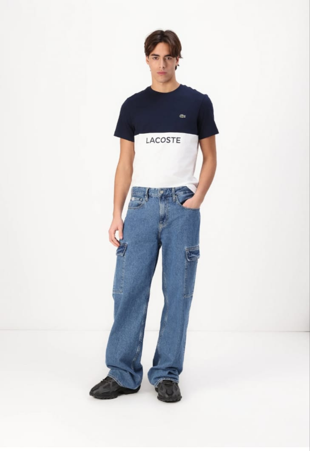 LCST Colorblock Tee - Navy/White - Brand Store