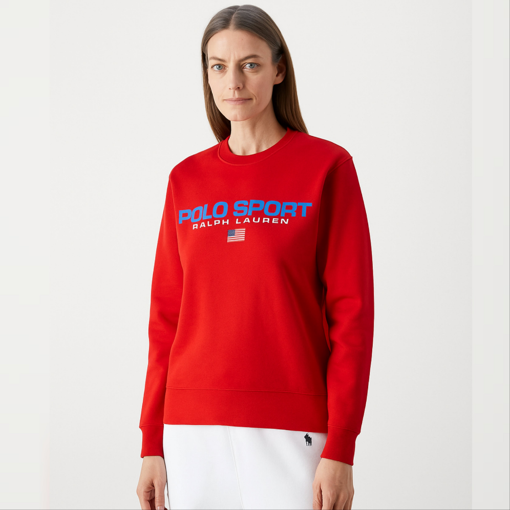 POLO Sports Women's Sweatshirt - Red