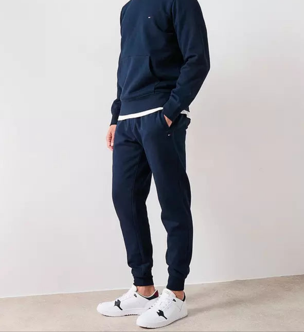 Tommy Flag Logo Tracksuit - Navy Blue