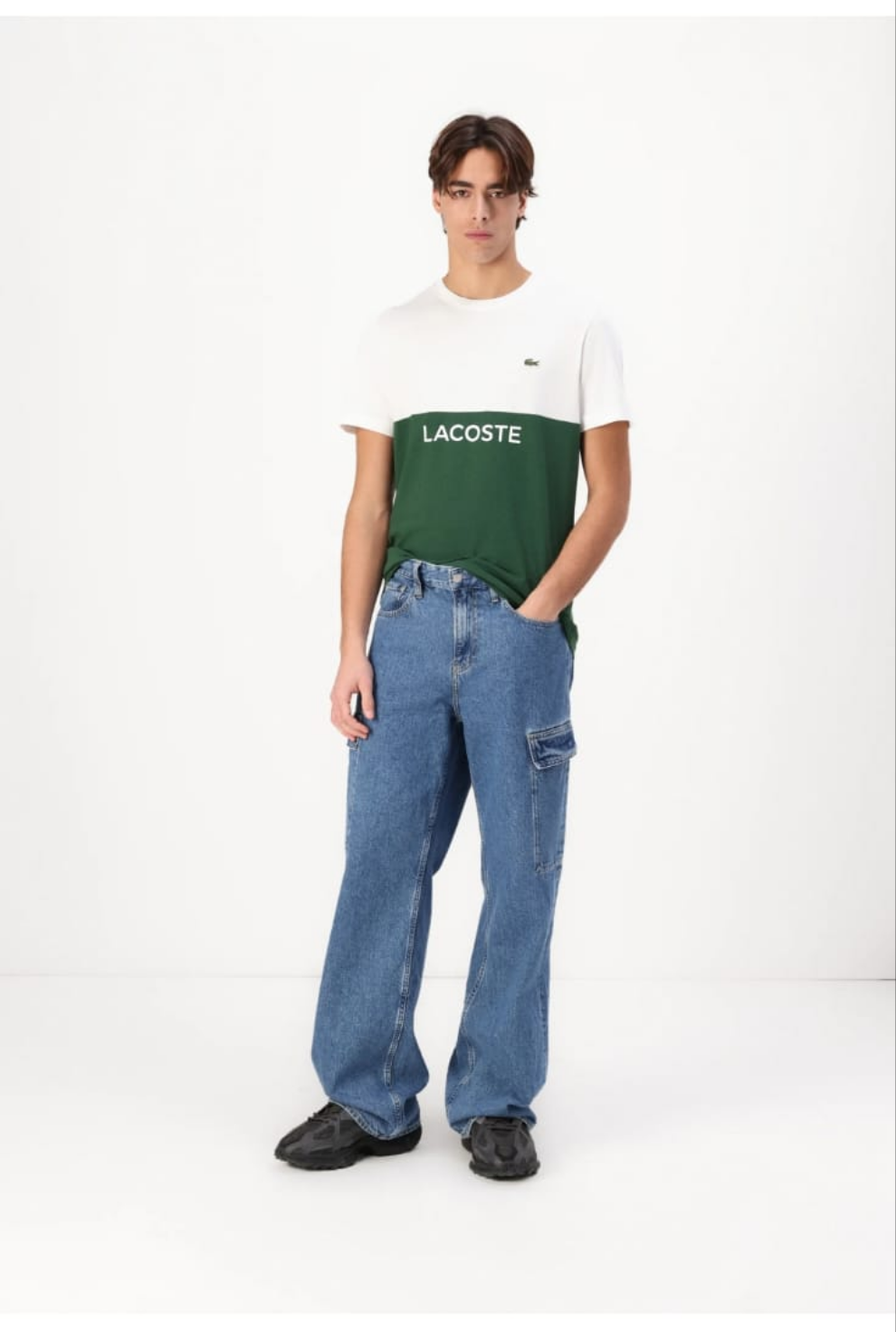 LCST Colorblock Tee - White/Green - Brand Store