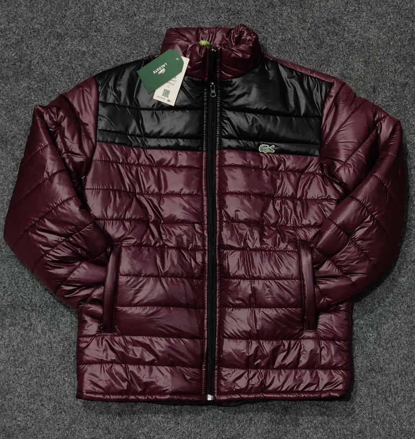 LCST Colorblock Puffer Jacket - D Burgundy/Black - Brand Store