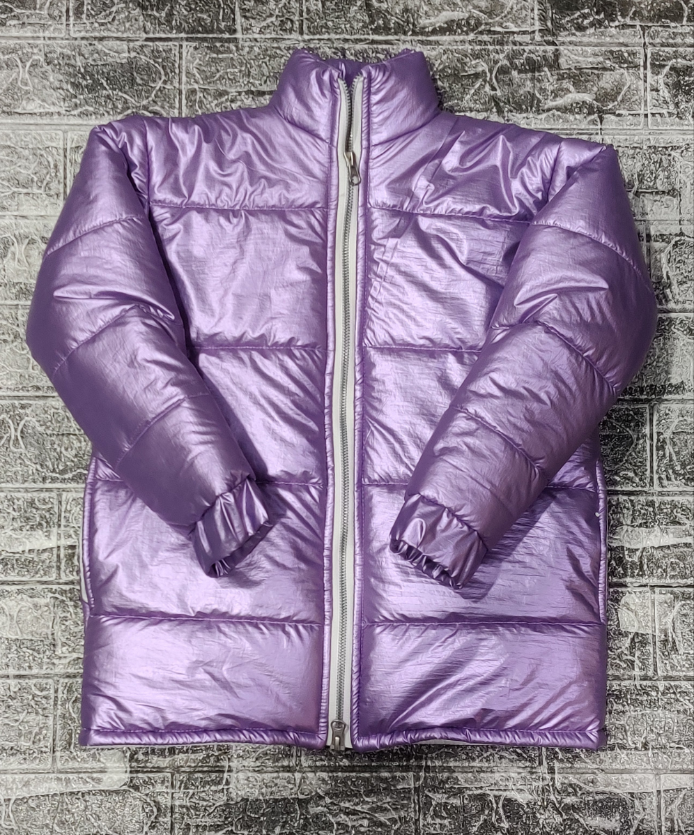 GAP Kids Puffer Jacket -  Purple