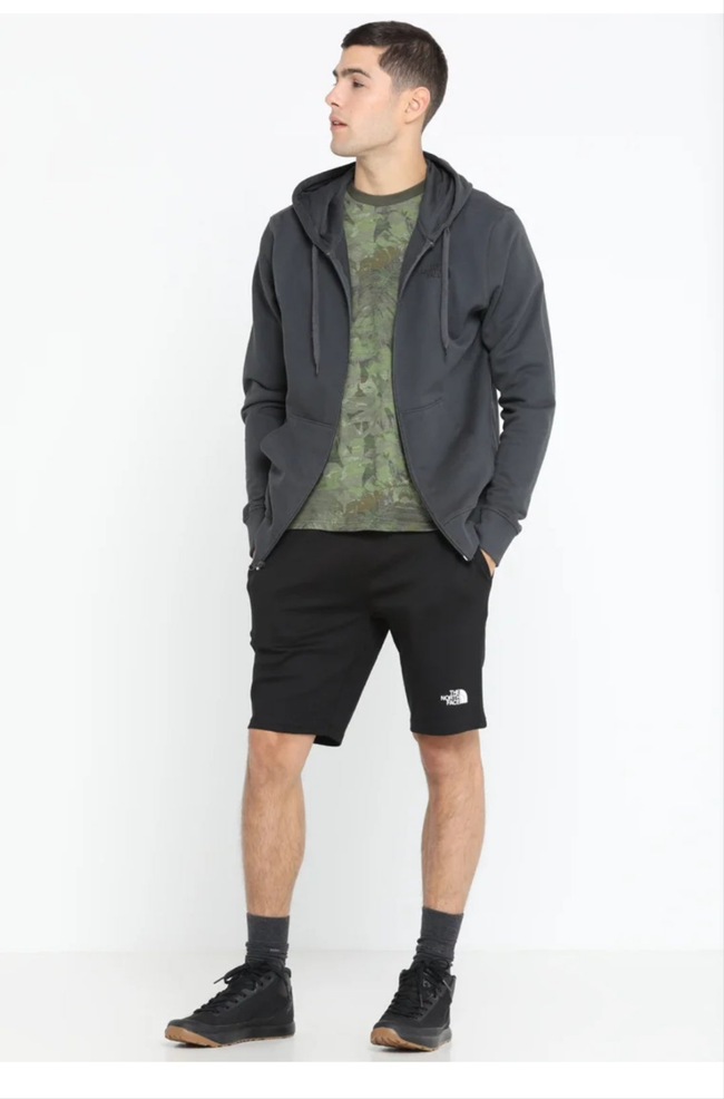TNF Classic Logo Terry Shorts - Black - Brand Store