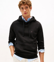 Tommy H Classic Logo Hoodie - Black - Brand Store