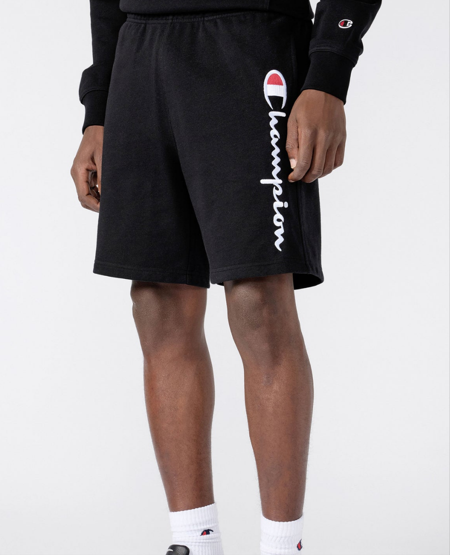 CHAMPION Lightweight French Terry Shorts - Black - Brand Store