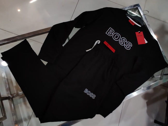 H-Boss Summer Tracksuit - Black - Brand Store