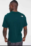 The Northface Chest Logo Tee - Green