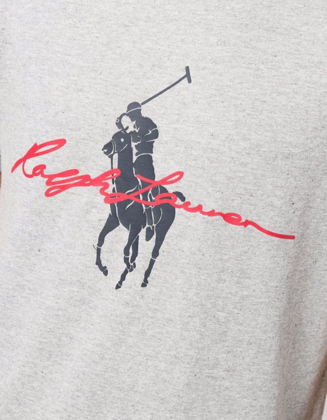 Polo Big Pony Tee - Heather Gray - Brand Store
