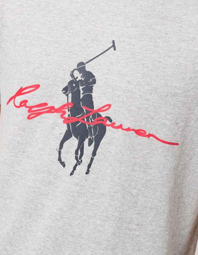 Polo Big Pony Tee - Heather Gray