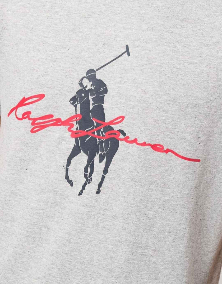 Polo Big Pony Tee - Heather Gray