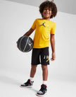 Air Jordan Boys Short Tee Set - Yellow/Black