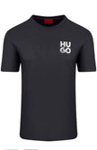Hugo Vintage Logo Tee - Black