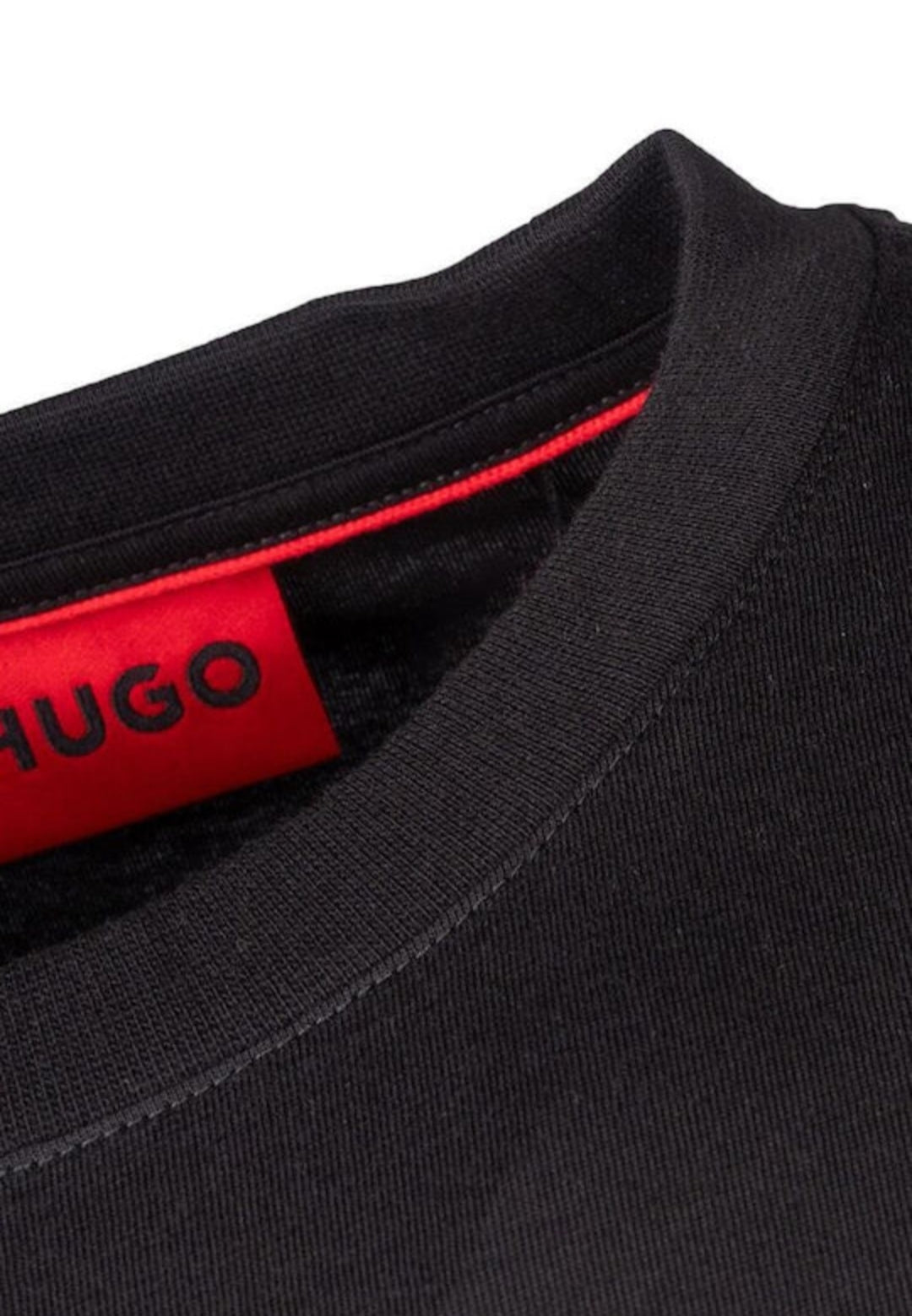 Hugo Vintage Logo Tee - Black - Brand Store