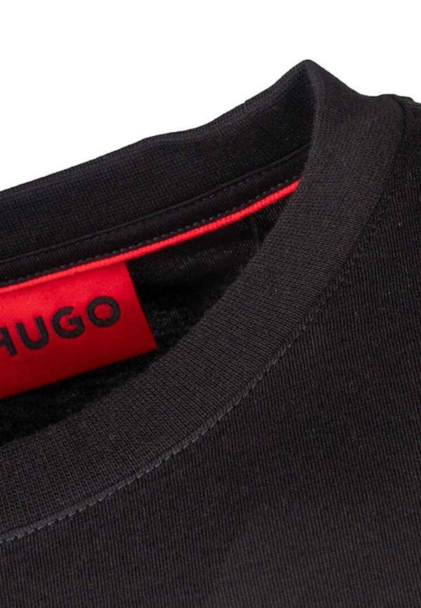 Hugo Vintage Logo Tee - Black