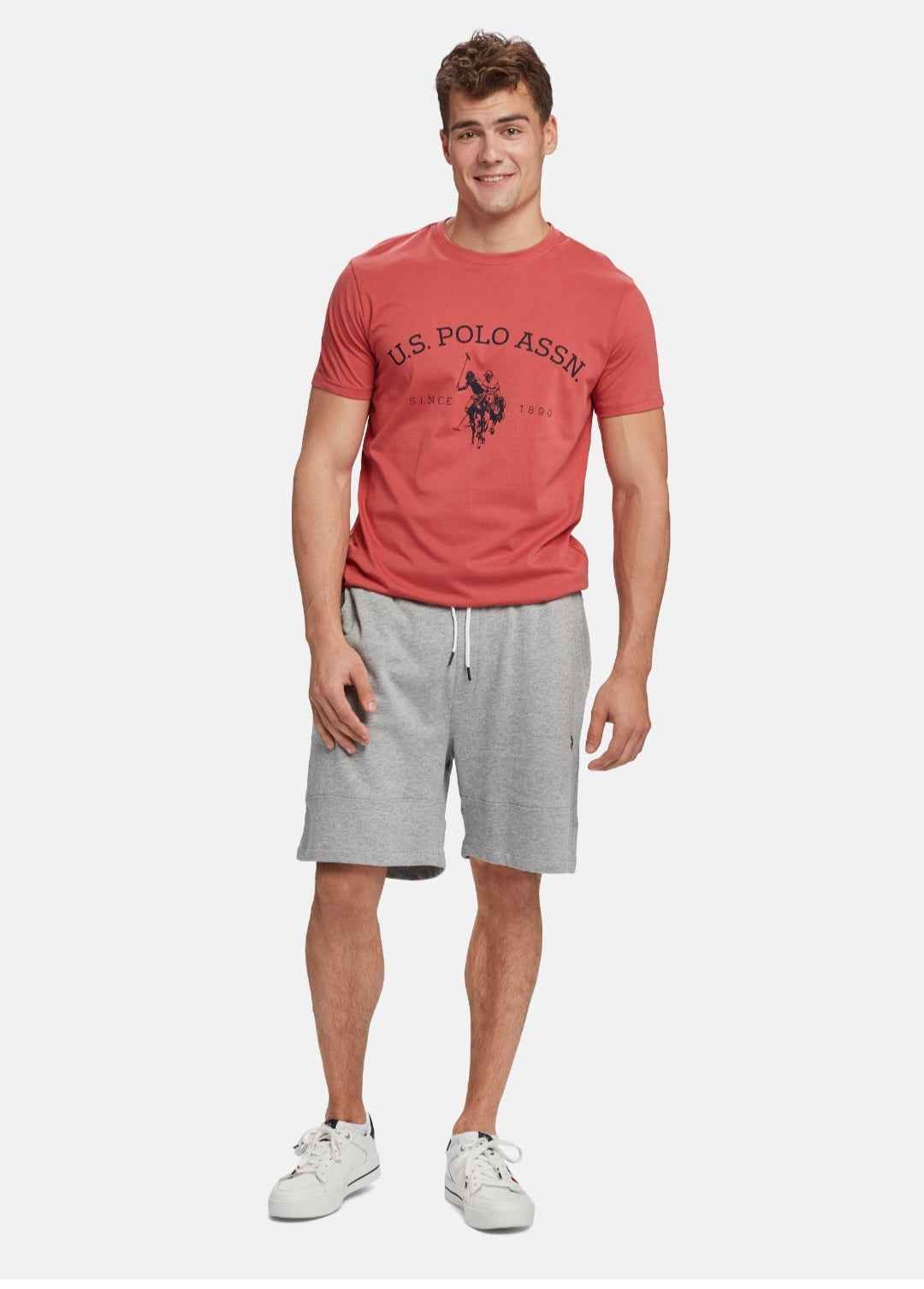 USPA Heritage Logo Tee - Pink