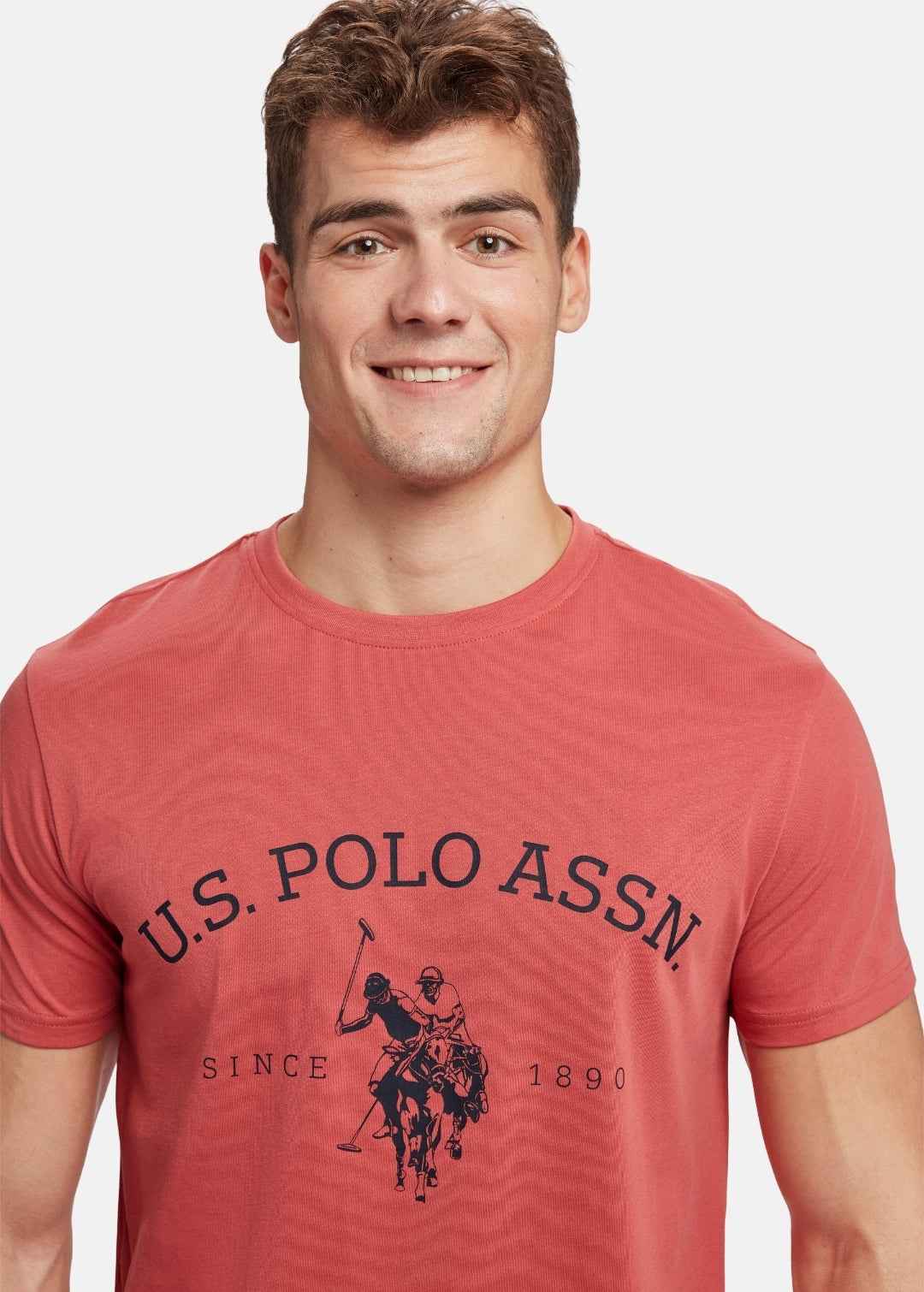 USPA Heritage Logo Tee - Pink