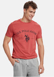 USPA Heritage Logo Tee - Pink