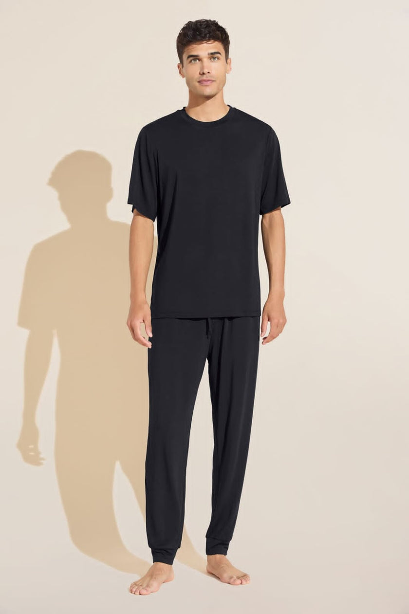 Zaraman Cotton PJ Set - Black - Brand Store