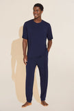 Zaraman Cotton PJ Set - Navy - Brand Store