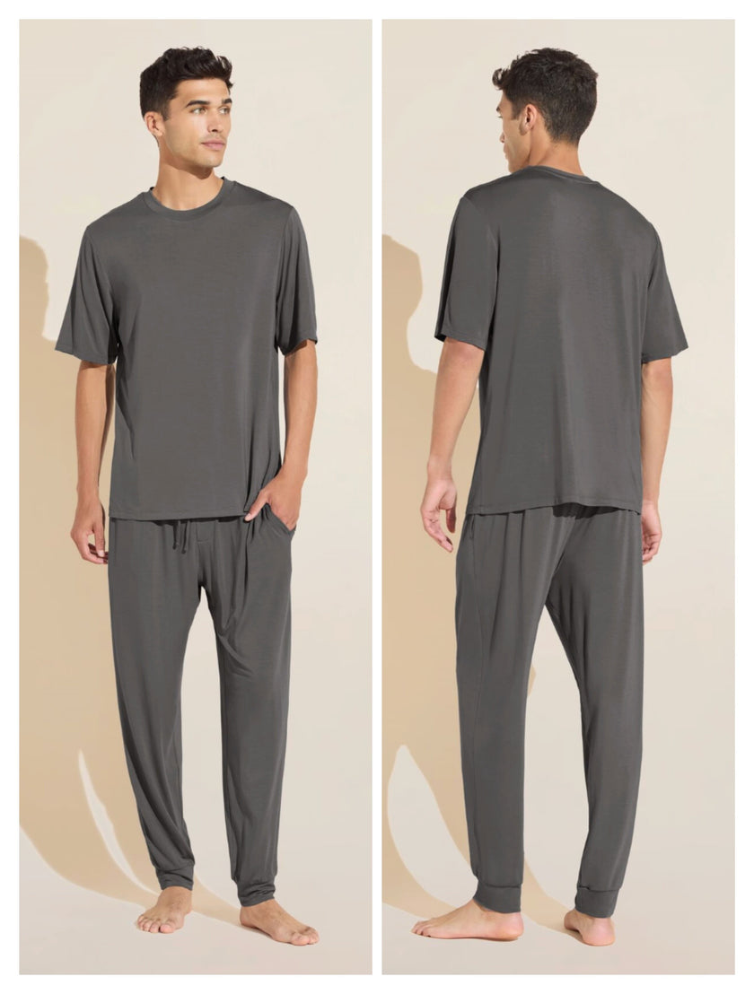Zaraman Cotton PJ Set - Heather Gray - Brand Store