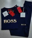 H-Boss Gold Summer Tracksuit - Navy