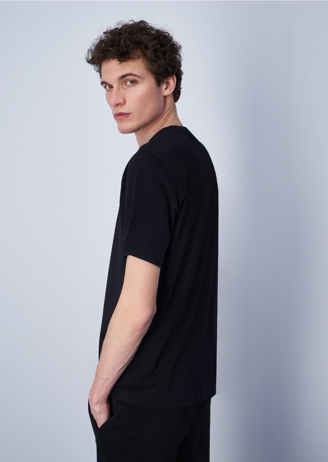 Champion Classic Logo Tee - Black - Brand Store