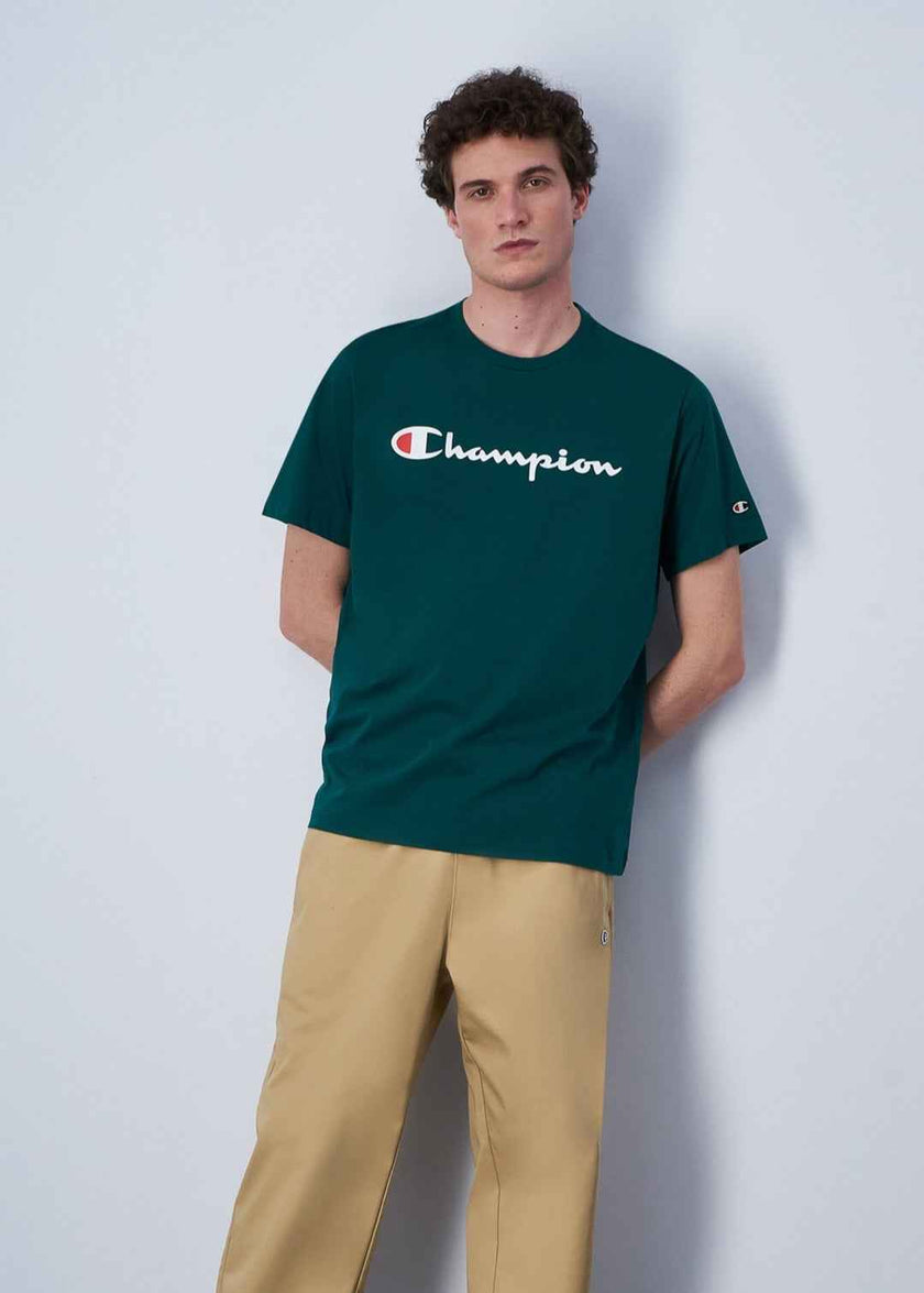 Champion Classic Logo Tee - Green