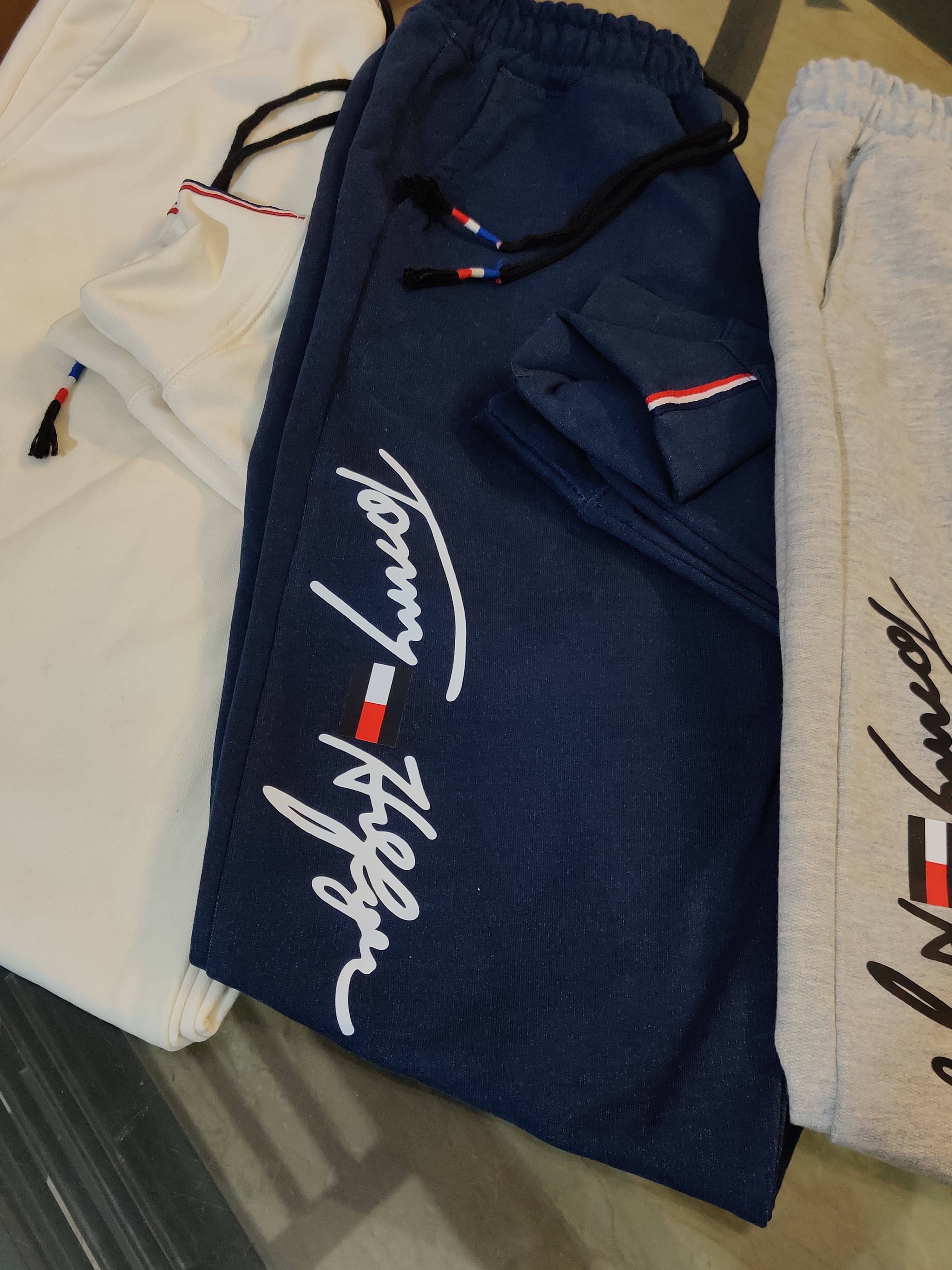Tommy Hilifiger Signature Trouser - Navy - Brand Store